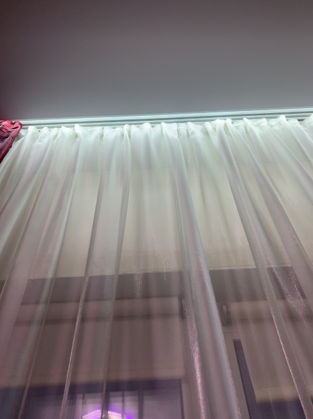 Потолок со скрытой нишей под карниз